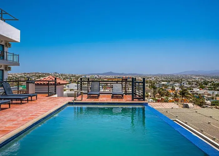 Morgan Residences 607 @ Boutique With Pool, Gym & Сasa de vacaciones Cabo San Lucas